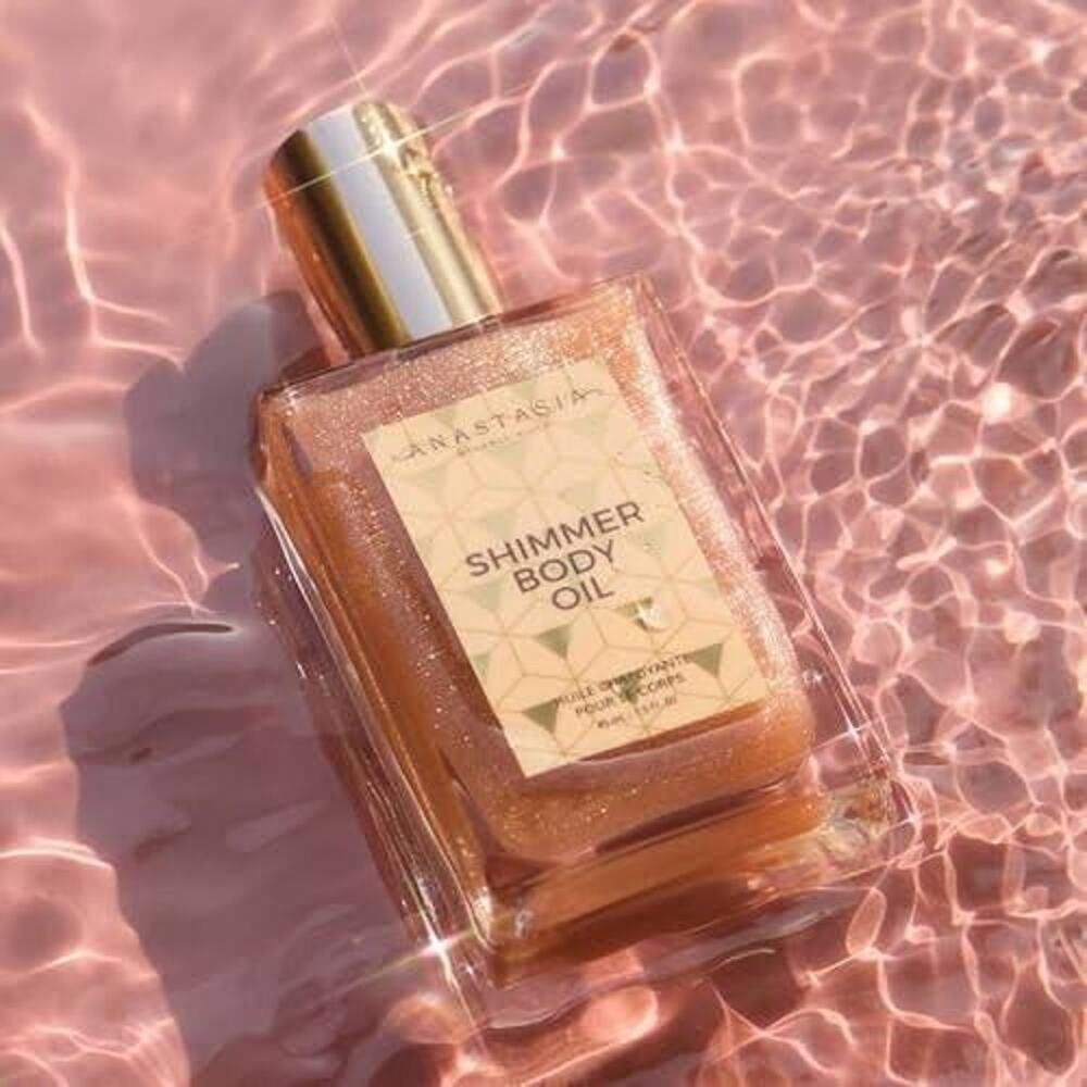 Anastasia Beverly Hills Shimmer Body Oil Sun-Kissed Glow - Rose Gold - Picture 4 of 5